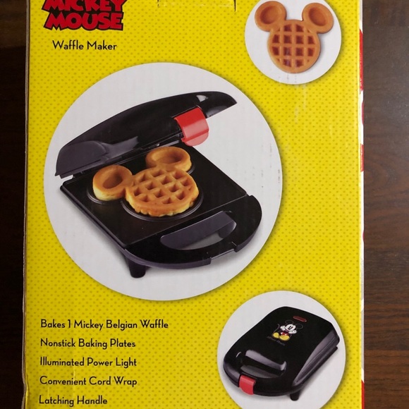 Disney Mickey Mouse Waffle Maker - Picture 2 of 3
